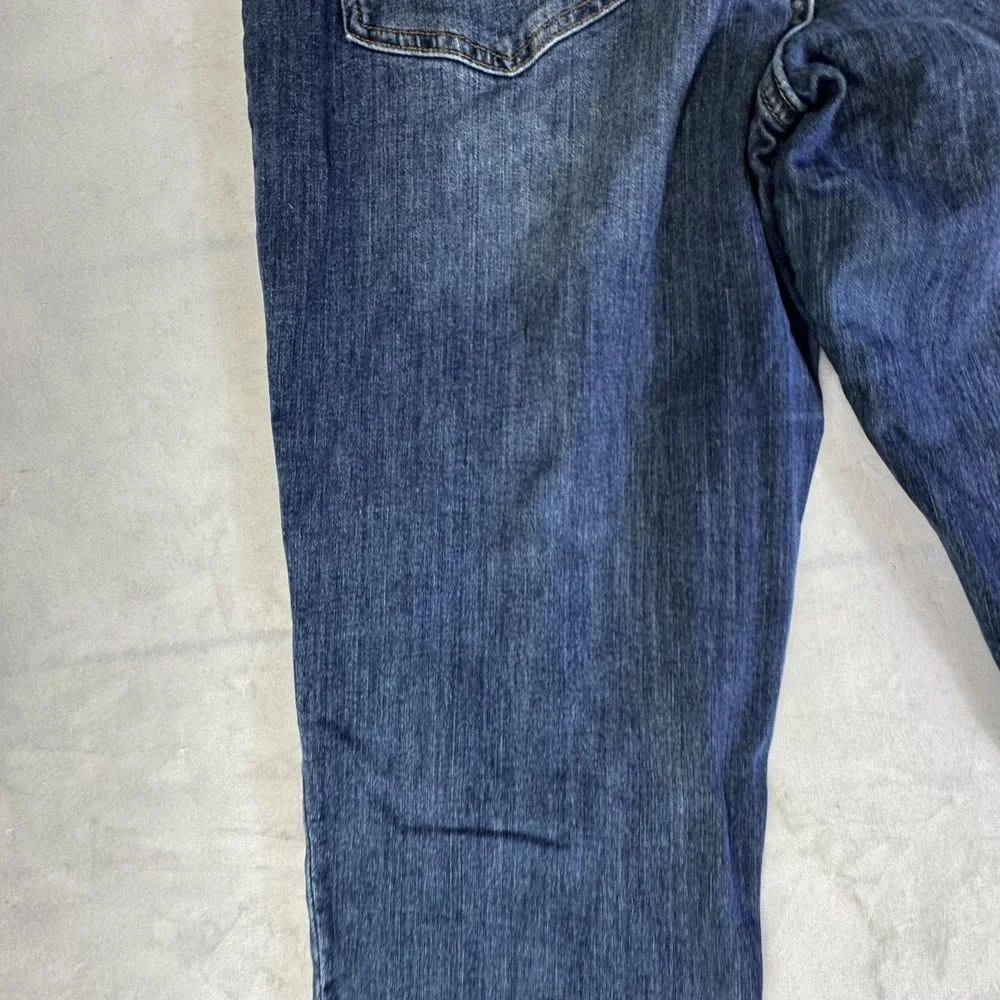 Banana Republic Womens Boyfriend Jeans‎ Blue Denim High Rise Slim Fit Size 32/14